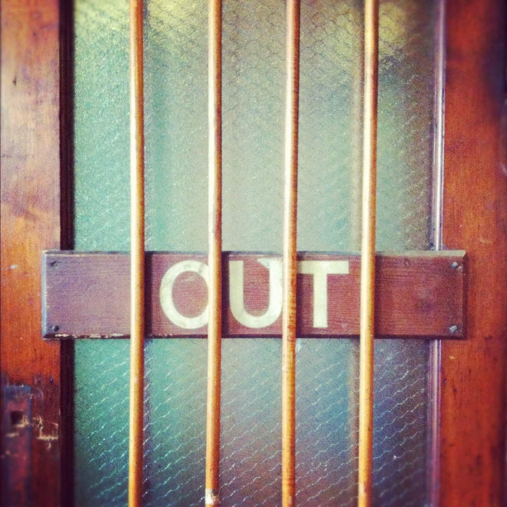 door at victoria baths manchester