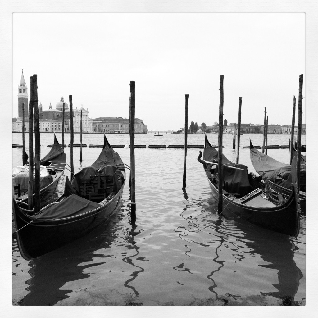 gondolas venice