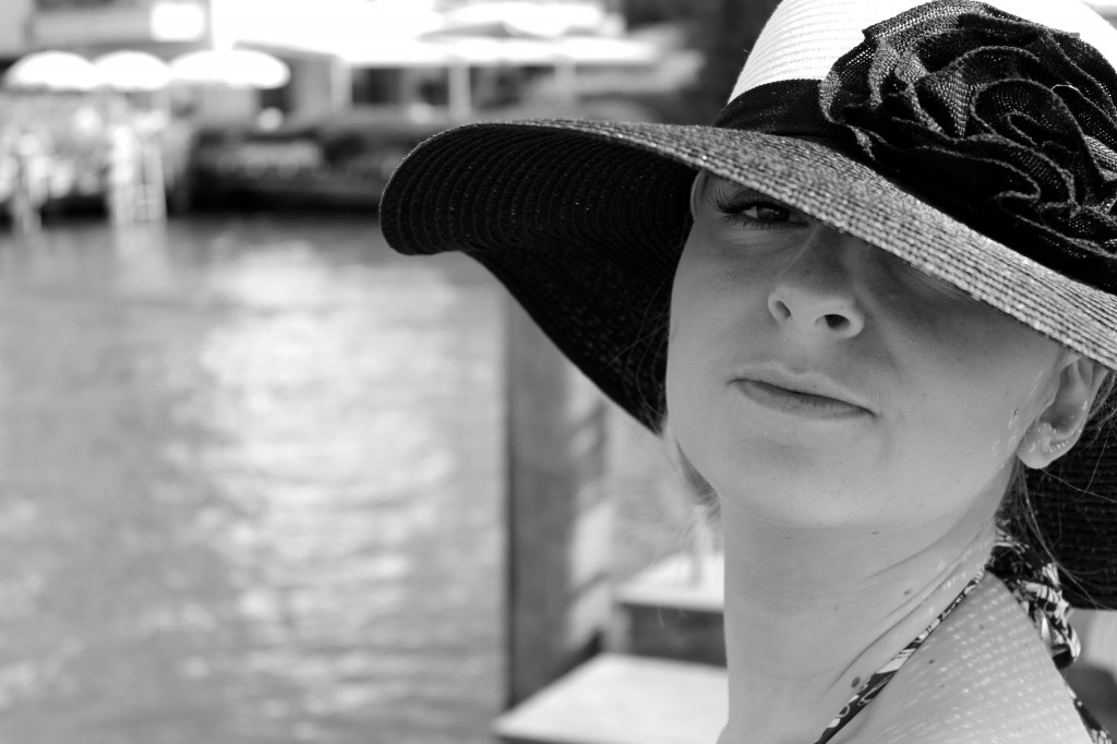 Me and my hat by the Lake Garda