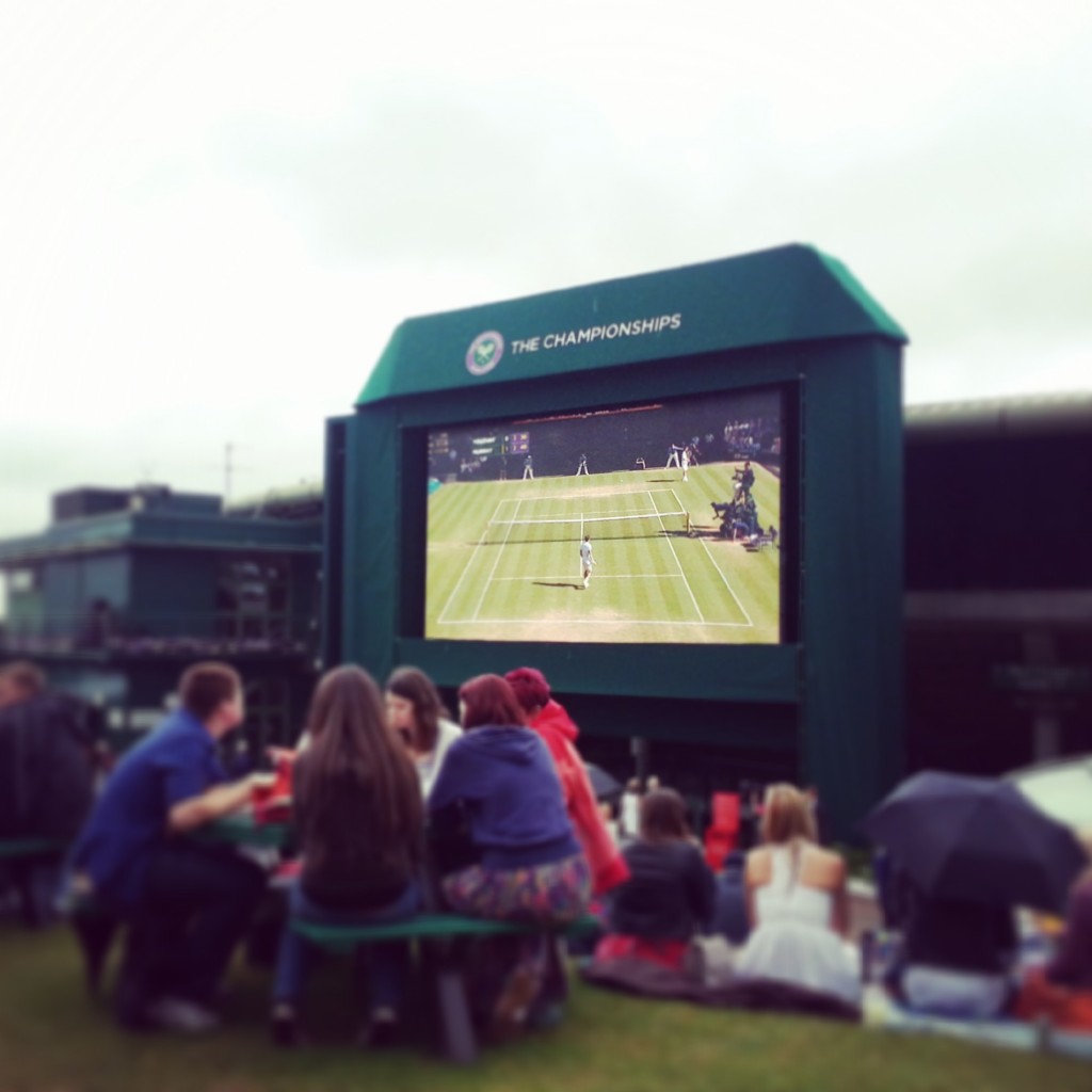 Big Screen Tennis Wimbledon 2013