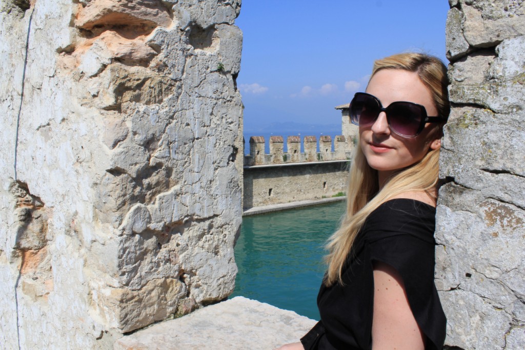 Me posing in the castello