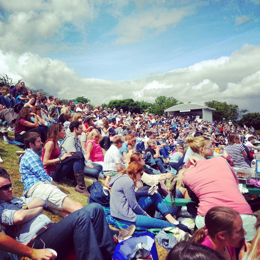 Murray Mount Spectators Wimbledon