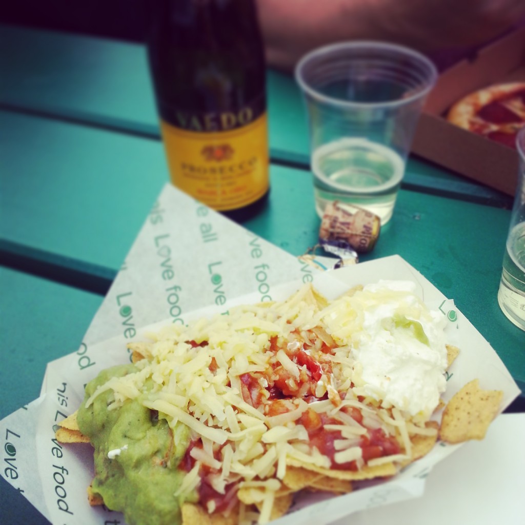 Nachos for lunch Wimbledon