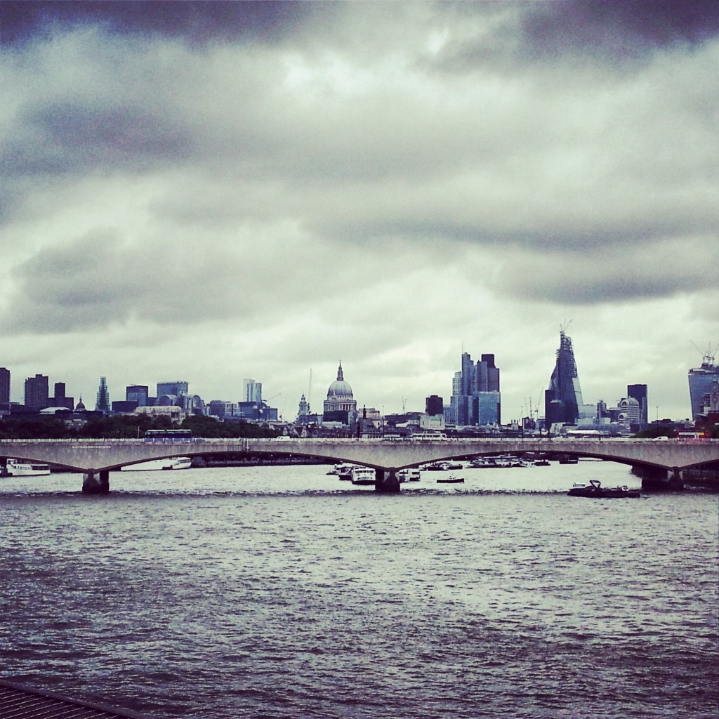 View from Waterloo Bridge London