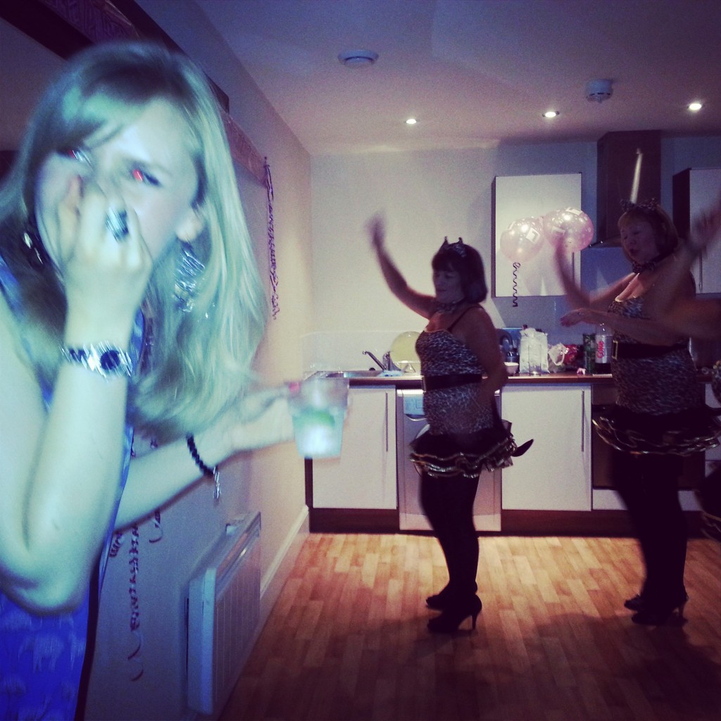 hen do party dancing