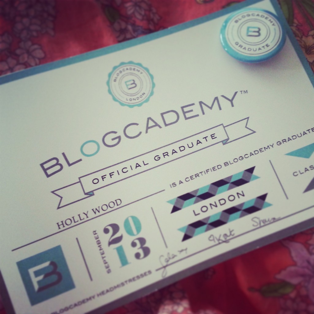 blogcademy certificate