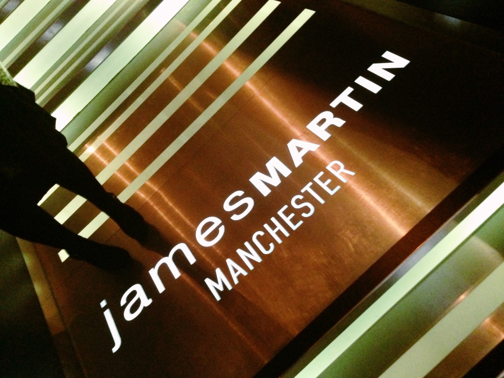 A celebratory dinner at James Martin Manchester