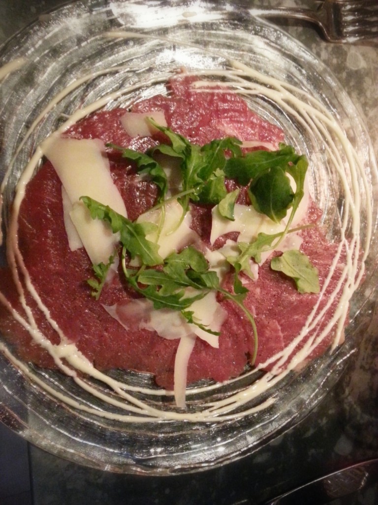 mal maison beef carpaccio