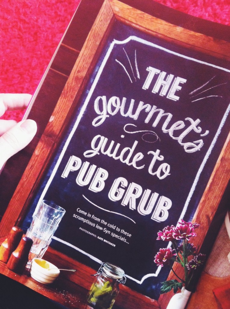 slimming world gournet guide to pub grub