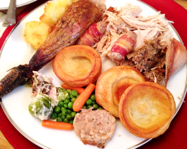 christmas in chorlton christmas dinner plate