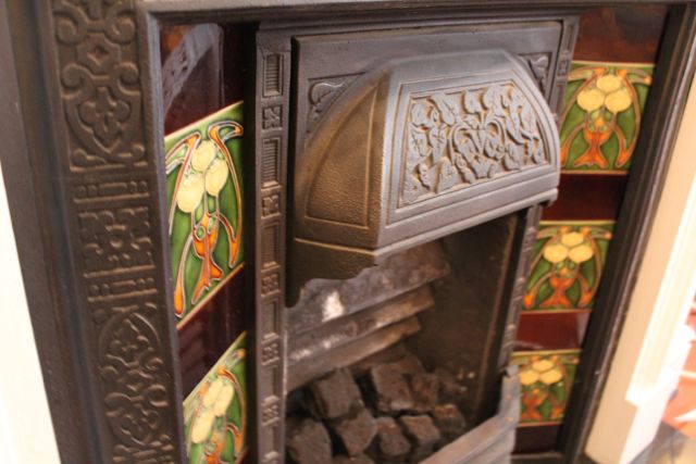 moving house chorlton fireplace close-up