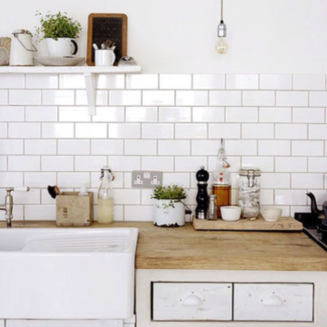 hollygoeslightly kitchen redesign butler sink