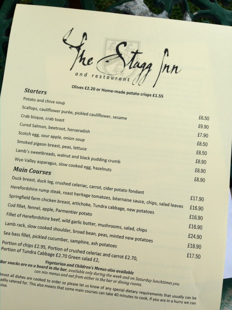 The Stagg Inn Herefordshire - Flourish With Holly