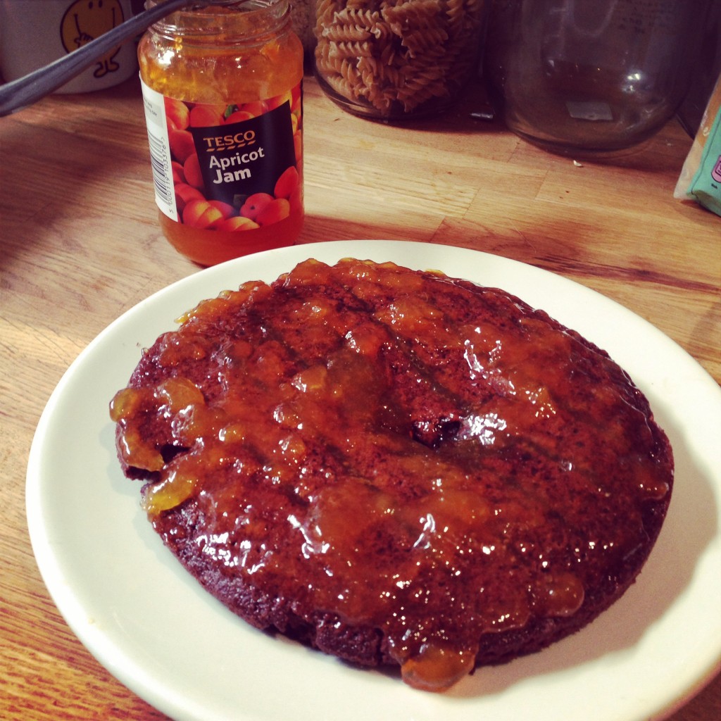 the ultimate chocolate orange cake apricot jam hollygoeslightly