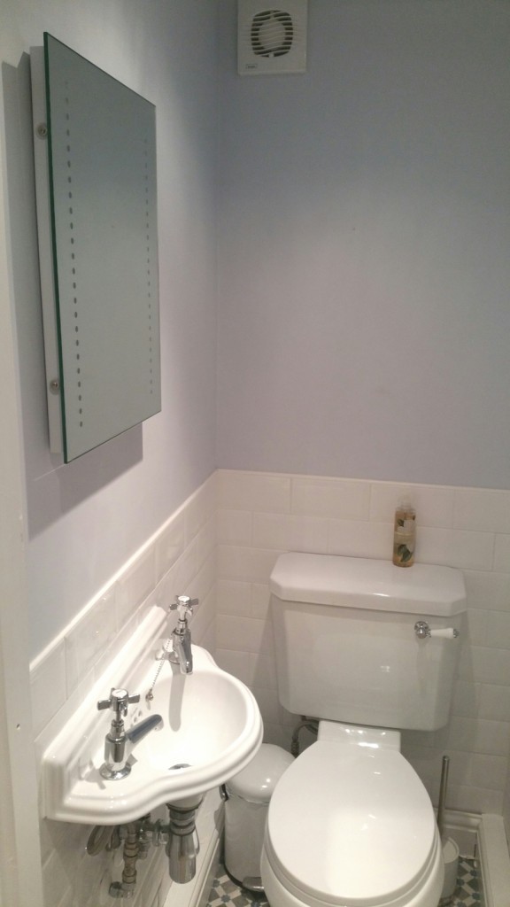 our cloakroom bathroom with pebble grey toilet hollygoeslightly