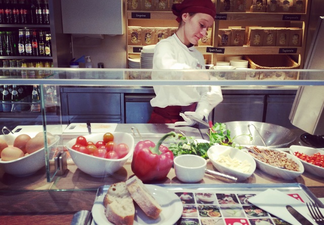 Lunch at Vapiano Manchester