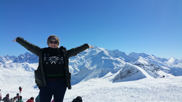 skiing in flaine part 2 mountain waving hollygoeslightly