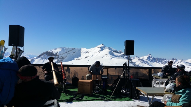 skiing in flaine part 2 top of slopes hollygoeslightly