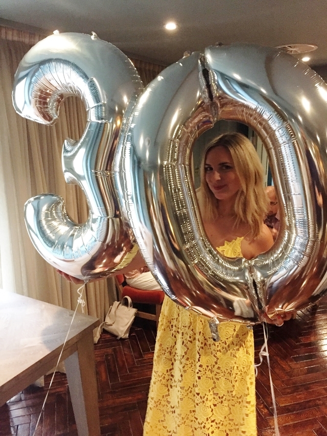 30th birthday party king street townhouse manchester balloons hollygoeslightly