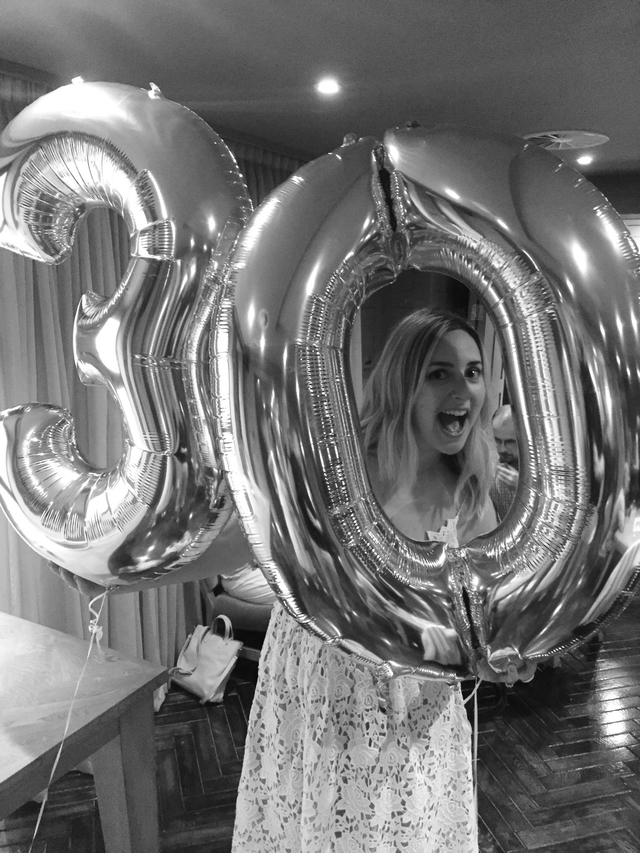 30th birthday party king street townhouse manchester balloons selfie hollygoeslightly