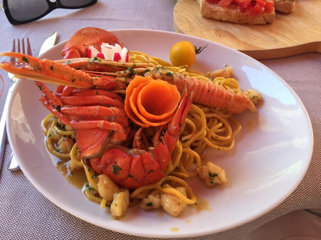 Lunch in Viareggio