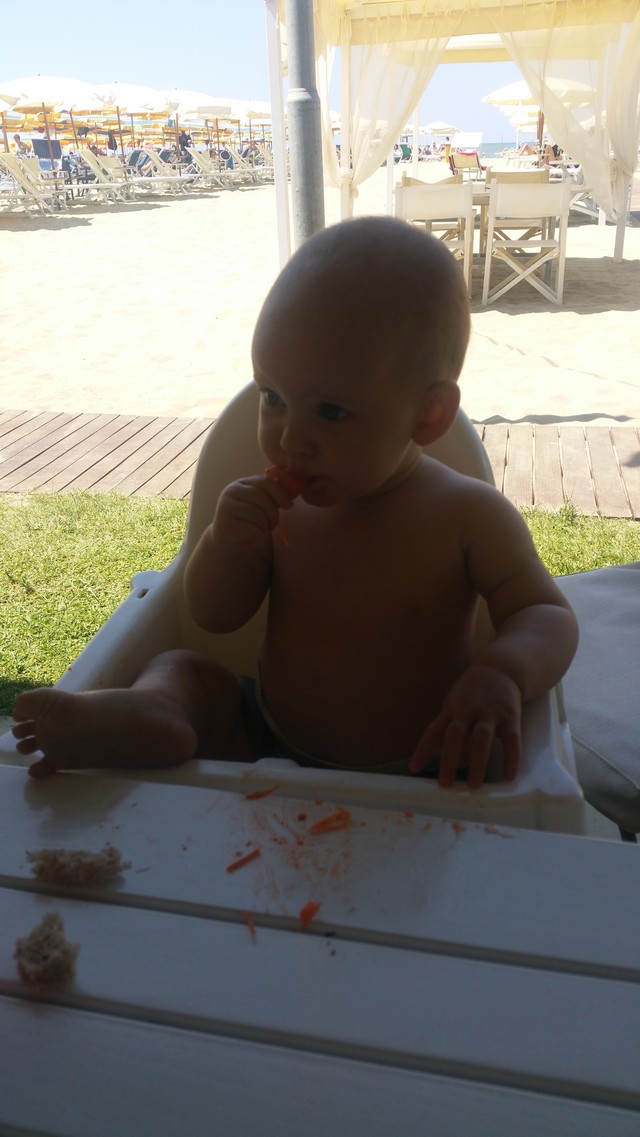 lunch in viareggio hollygoeslightly baby eating