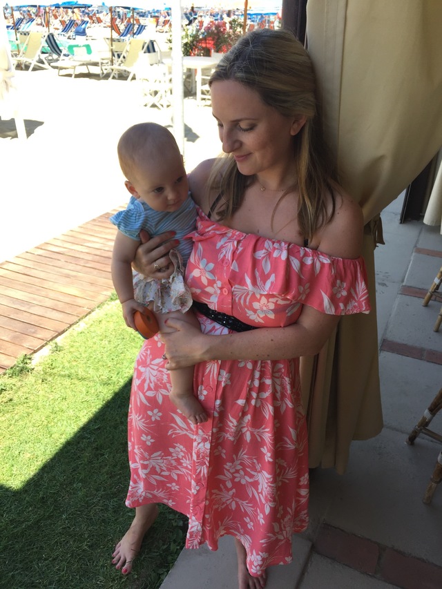 lunch in viareggio hollygoeslightly mum and baby 2