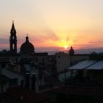 romantic evening in florence sunset panorama hollygoeslightly
