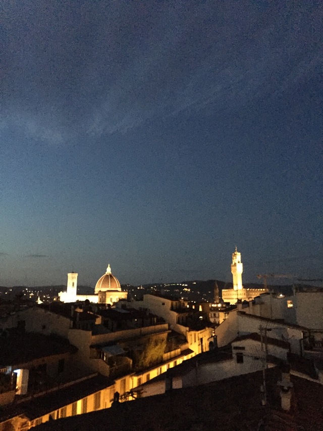 romantic evening in florence views night hollygoeslightly