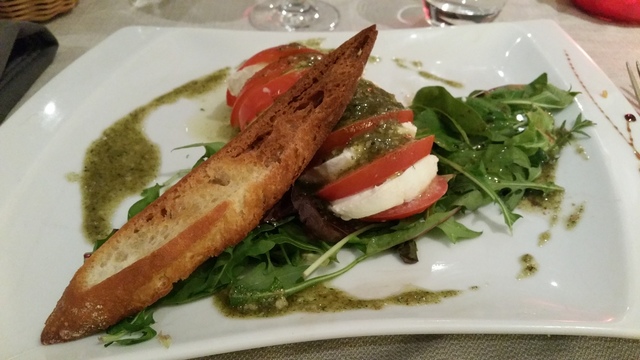 skiing in flaine part 3 food caprese salad hollygoeslightly