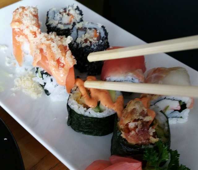 sapporo teppanyaki manchester sushi chopsticks hollygoeslightly