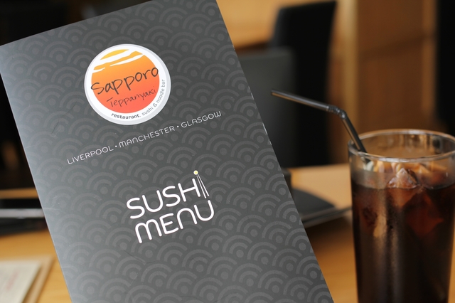 sapporo teppanyaki manchester sushi menu hollygoeslightly