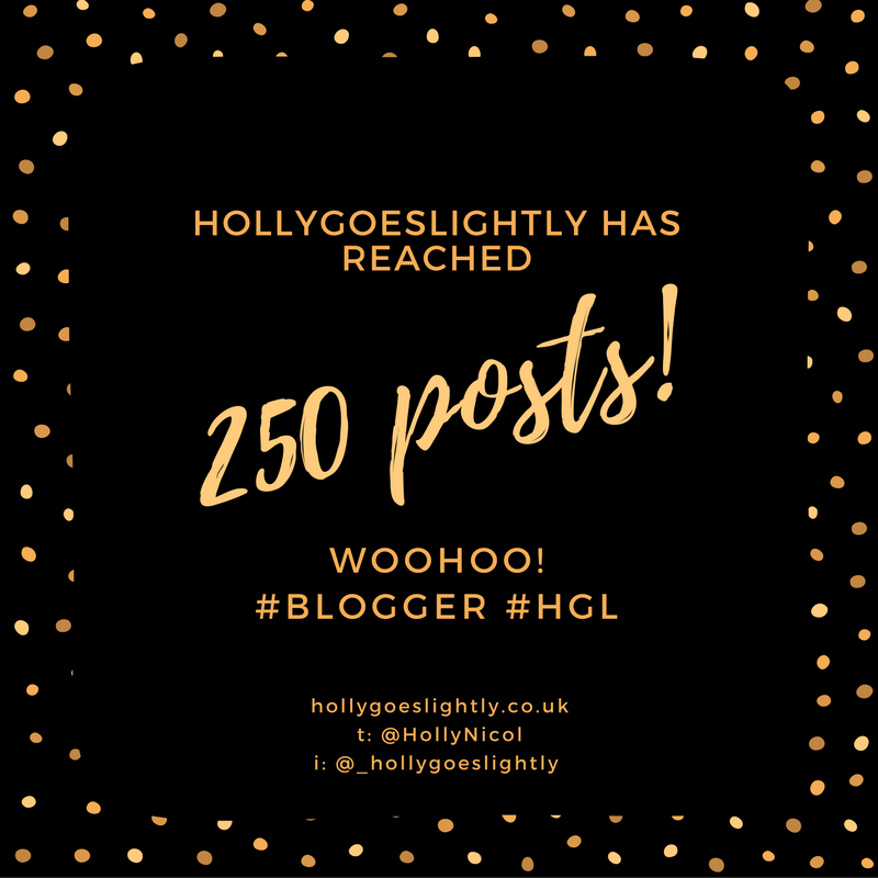 250 Posts & My Blogging Goals for 2017
