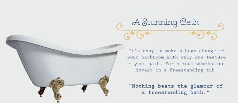 creating a luxurious bathroom gul freestanding bath hollygoeslightly