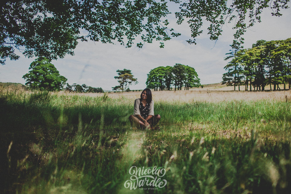 lifestyle maternity photoshoot peak district 14