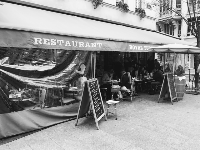 paris in black and white royal turennes