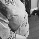 my pregnancy second trimester bump
