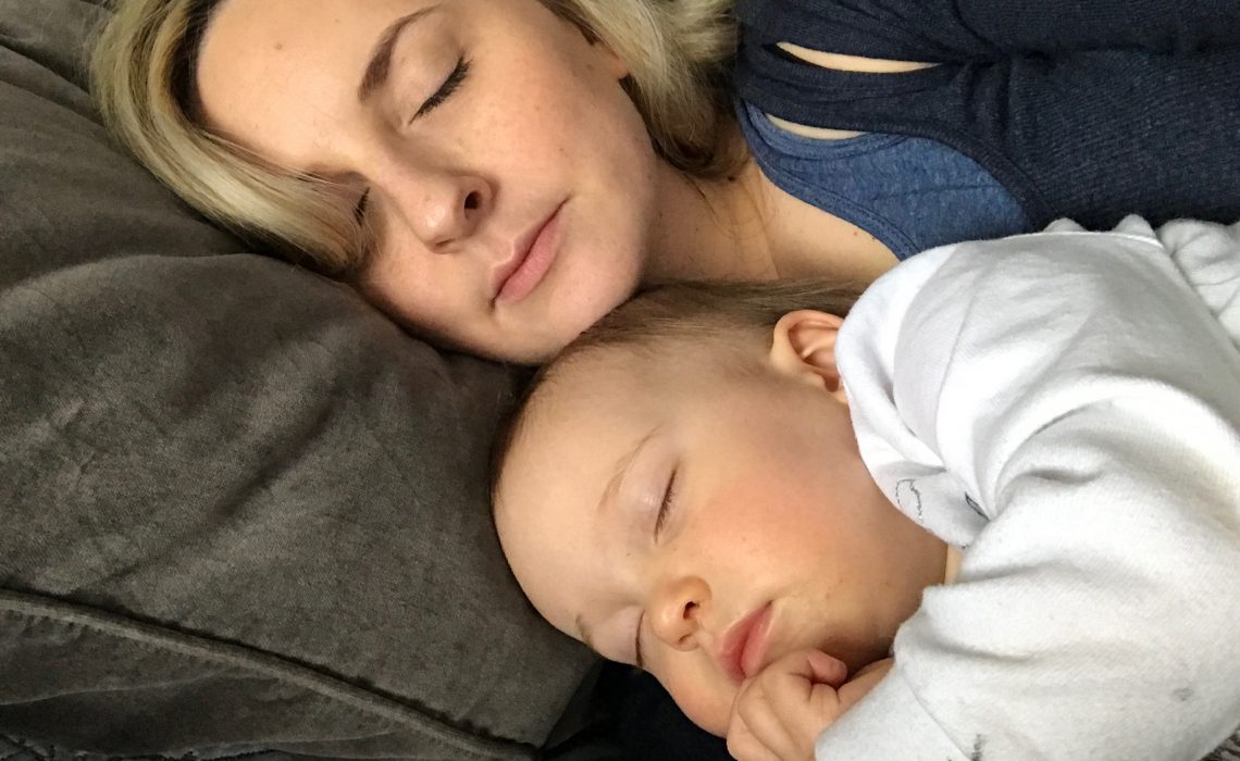 ended up co-sleeping 3