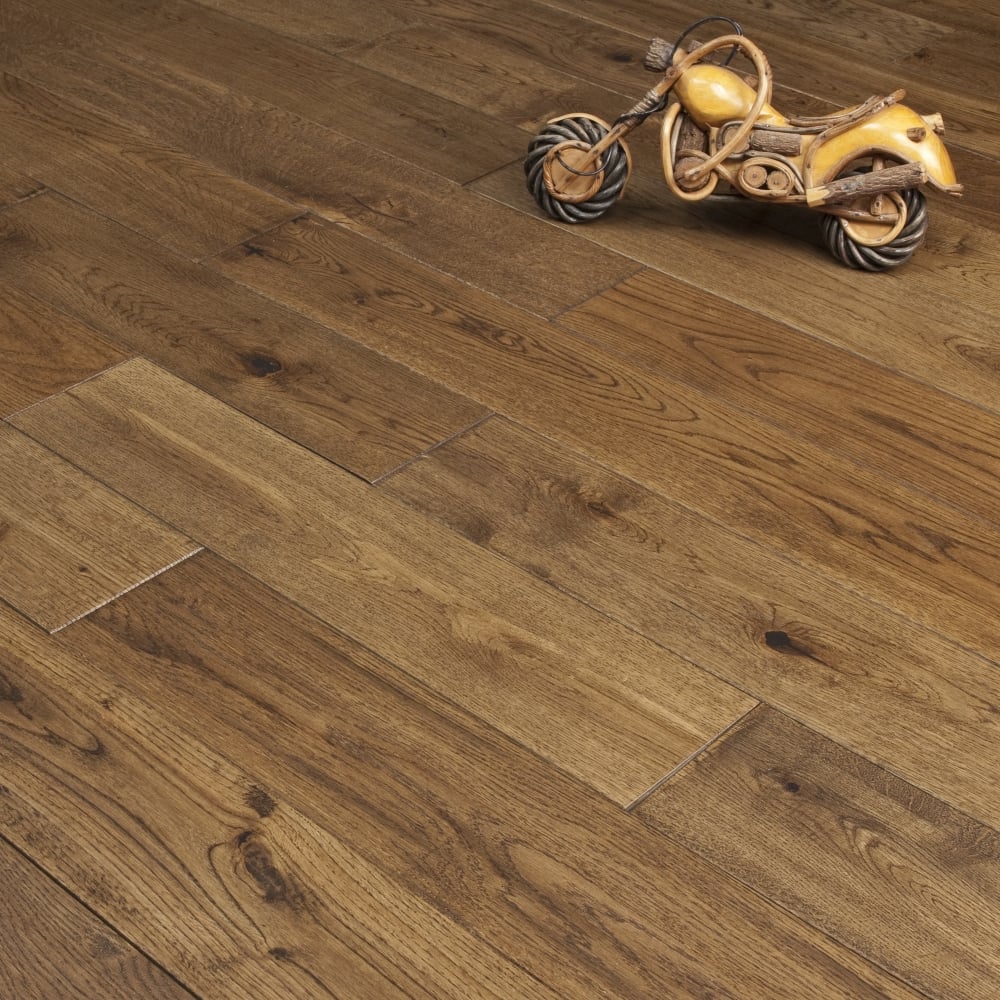What is engineered wood flooring?