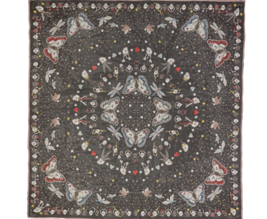 ssense alexander mcqueen scarf