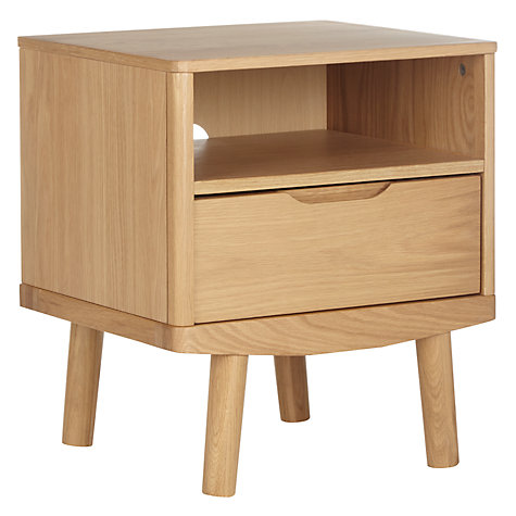 house by john lewis bow bedside table