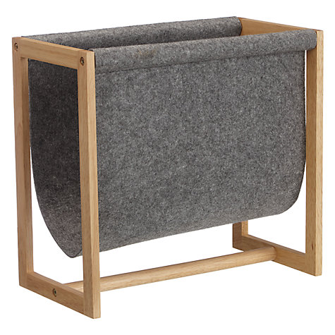 house by john lewis felt magazine rack