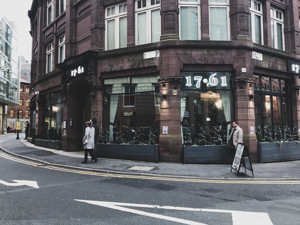 1761 manchester mancunian eatery