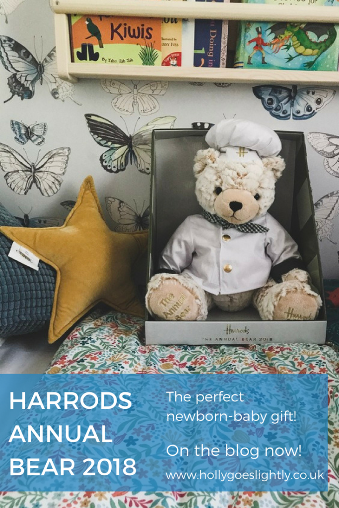 harrods annual bear 2018 hollygoeslightly newborn baby gift