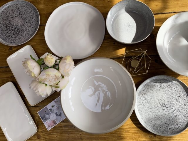 tableware by layered lounge stoneware