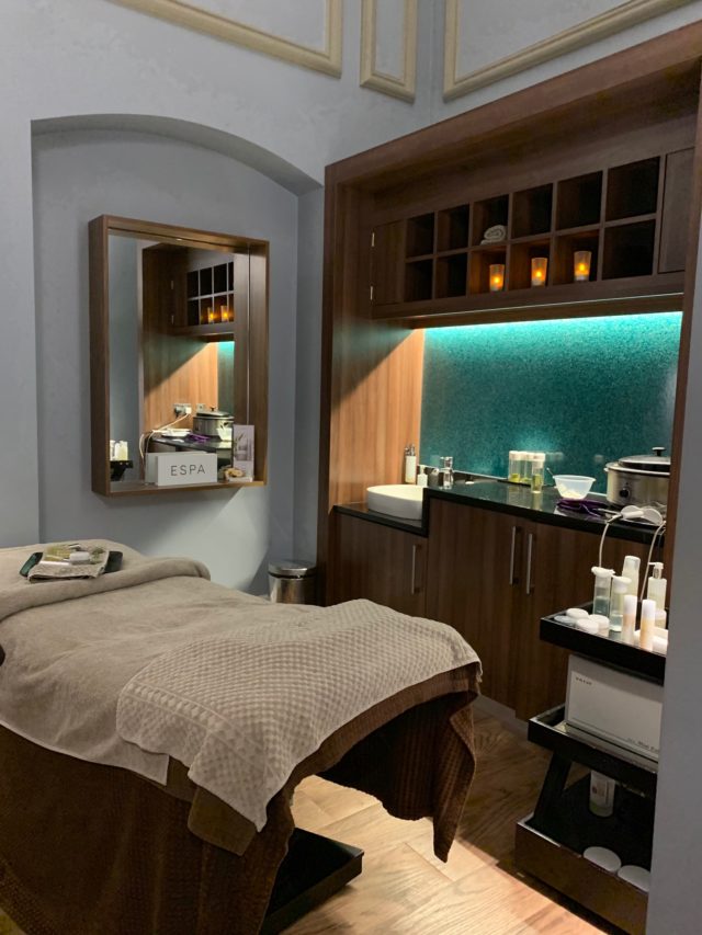 ESPA Natural Facelift Spa at the Midland Hollygoeslightly treatment room 2