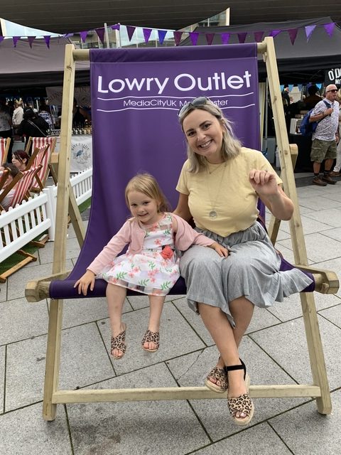 lowry outlet food festival 2019 hollygoeslightly deckchair