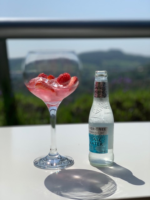 uk family glamping peak district ashbourne heights gin cocktails