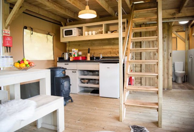 uk family glamping peak district ashbourne heights safari lodge inside