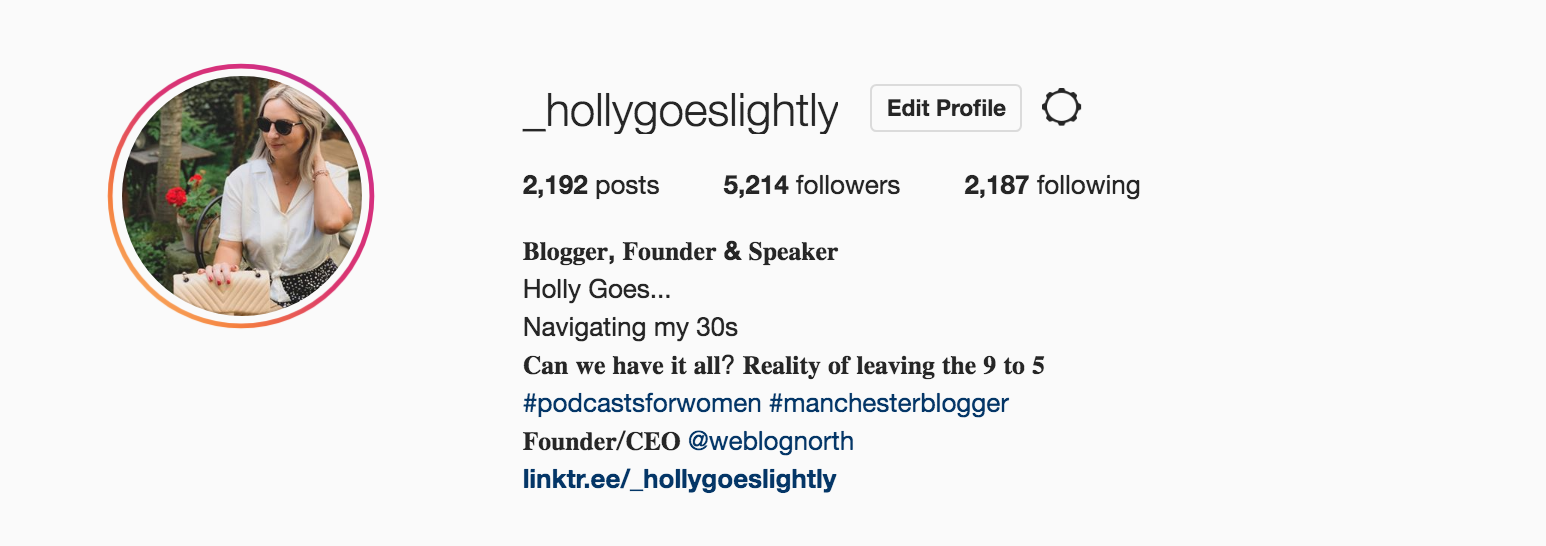 How to get 5000 followers on Instagram - Holly Goes Lightly
